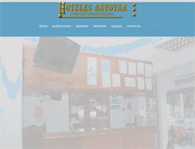 Tablet Screenshot of hotelesbayovar.com